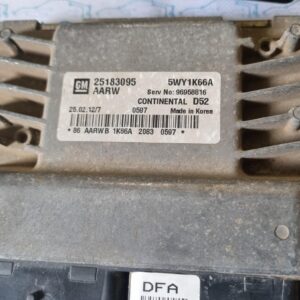 Computador ECU 25183095 CHEVROLET SPARK